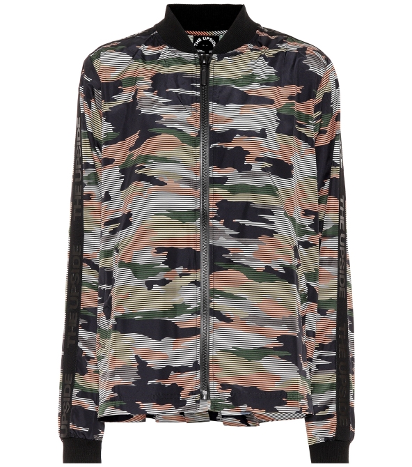 Camouflage sports jacket